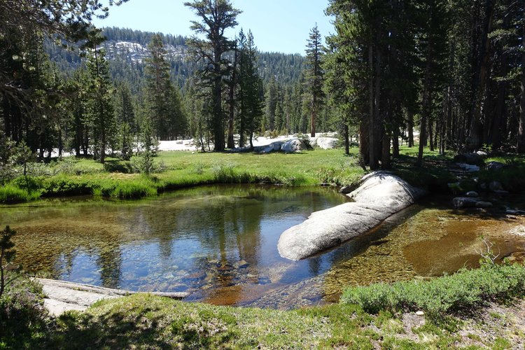 Triple Peak Creek at the intersection