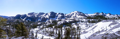 Black Buttes in Tahoe NF, June 2010.