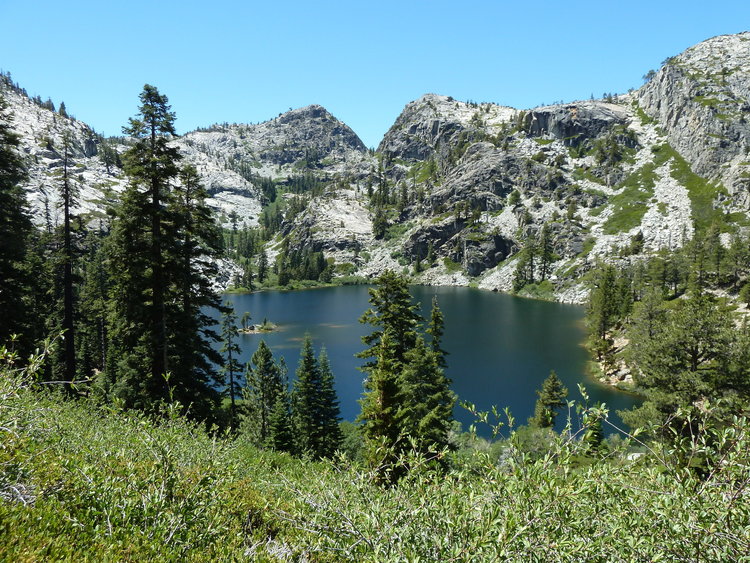 Above Eagle L. from the trail