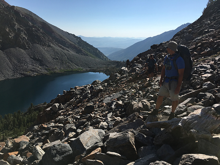 Looking back at West Lake
