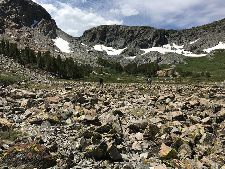 Up to Virginia Pass