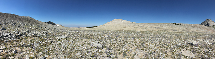 The plateau above Spiller Lake