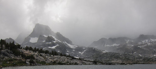 Summer Snowstorm on Banner