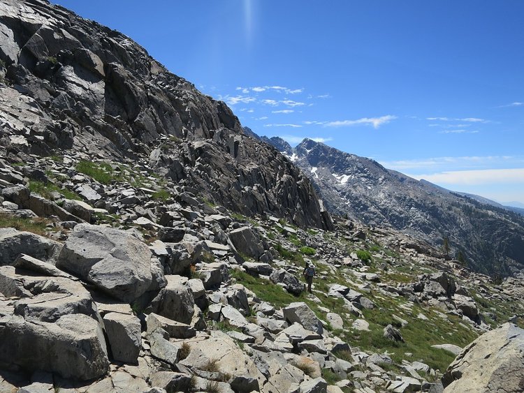 Traverse over to Bench Canyon