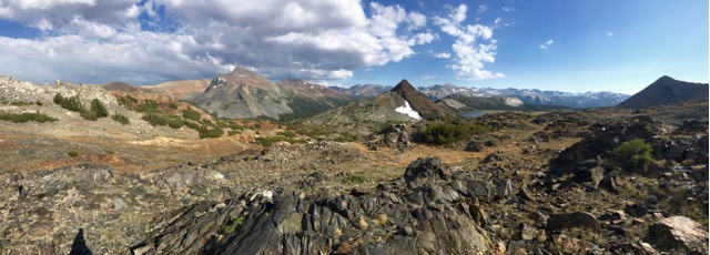View south from Great Sierra Mine.
