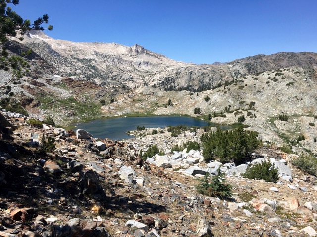 Approaching Spuller Lake