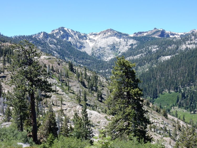 Granite Chief (left) &amp; Needle Peak (right)