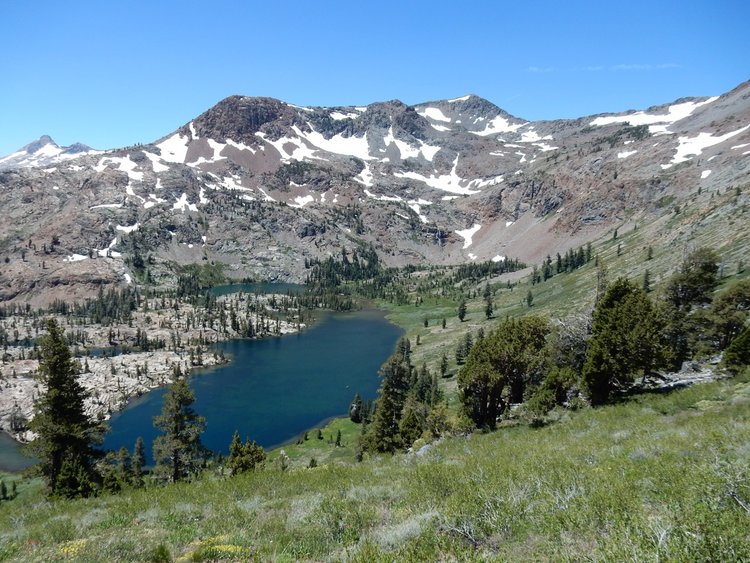 Half Moon Lake, Alta Morris Lake &amp; Jacks Peak (coming down from Dicks Pass)