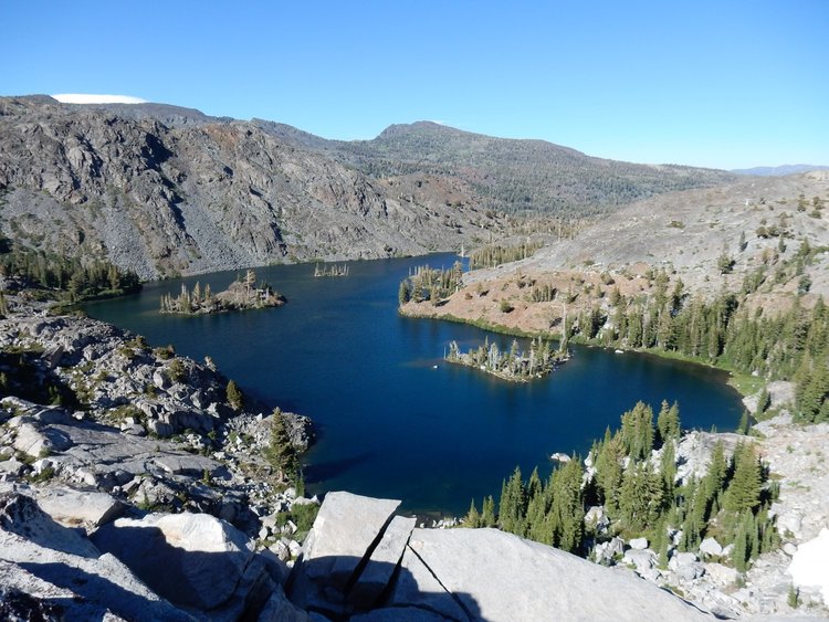 Heather Lake from the Southwest