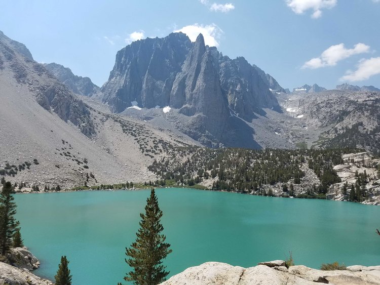 Obligatory shot of Temple Craig across Second Lake