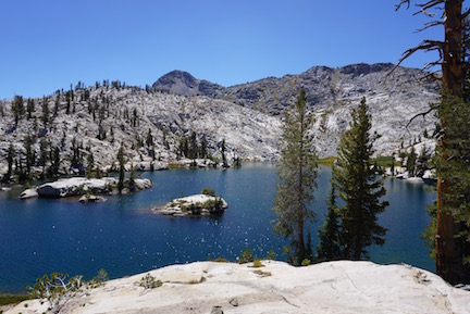 Chittenden Lake, day hike from our Lady Lakes base.