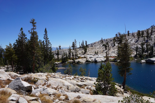 Chittenden Lake, day hike from our Lady Lakes base.