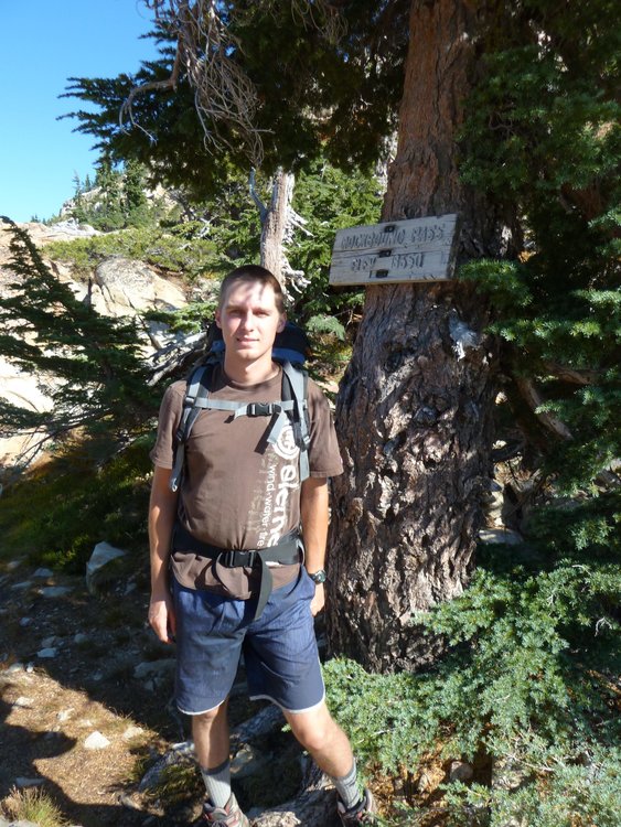 Karl at Rockbound Pass