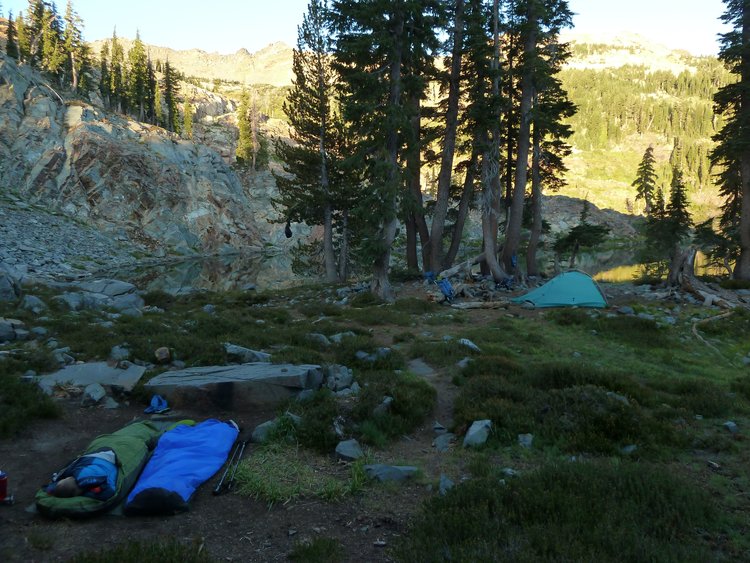Our Campsite at Doris