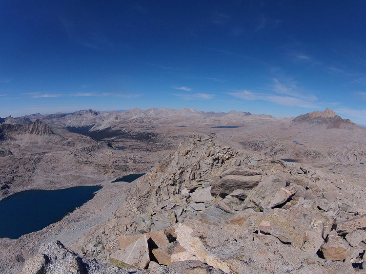 Muriel Peak summit view. worth every talusy step and boulder hop!