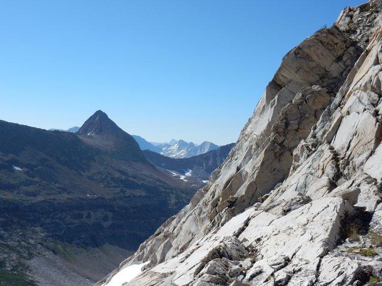 Virginia Peak &amp; Stanton Pass from Matterhorn Col