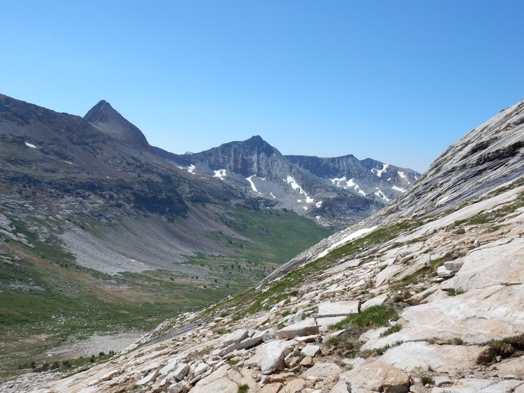 Spiller Creek Canyon and Virginia &amp; Stanton Peaks