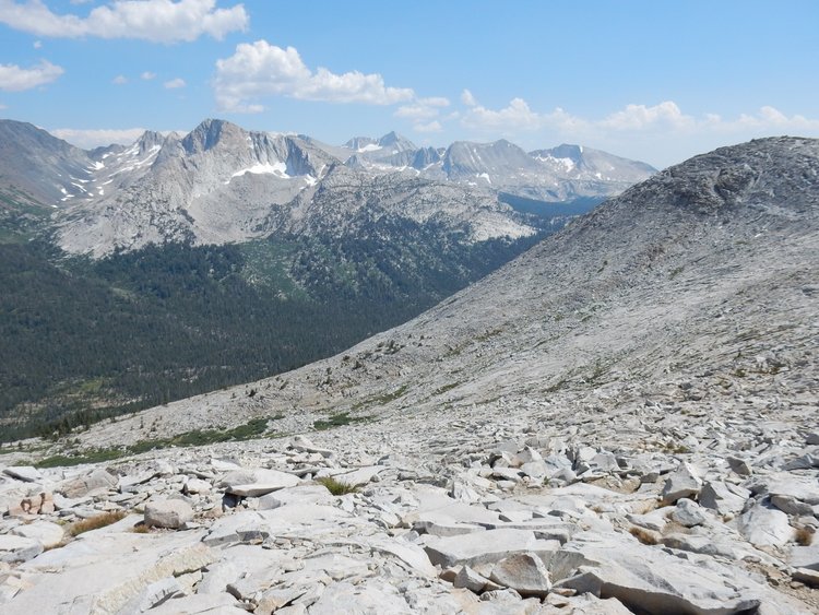 Virginia Canyon from ramps above Soldier Lake