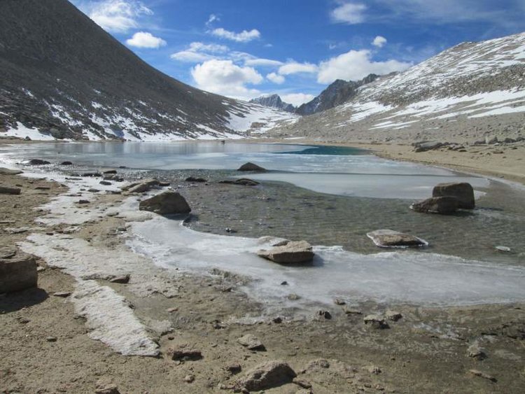 Frozen Summit Lake