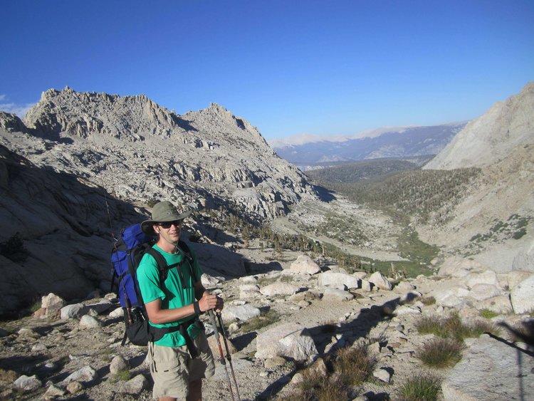 Looking down Lost Canyon