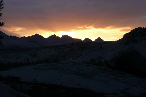Iconic Yosemite Peaks at Dawn