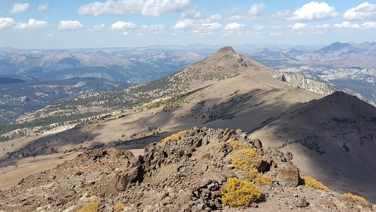 Stanislaus Peak from the summit of Sonora Peak