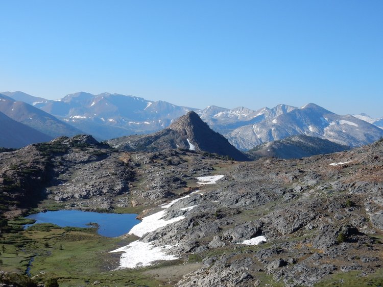 Gaylor Peak from Mine Shaft Pass