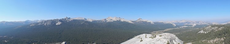 Cathedral Range from Lembert Dome