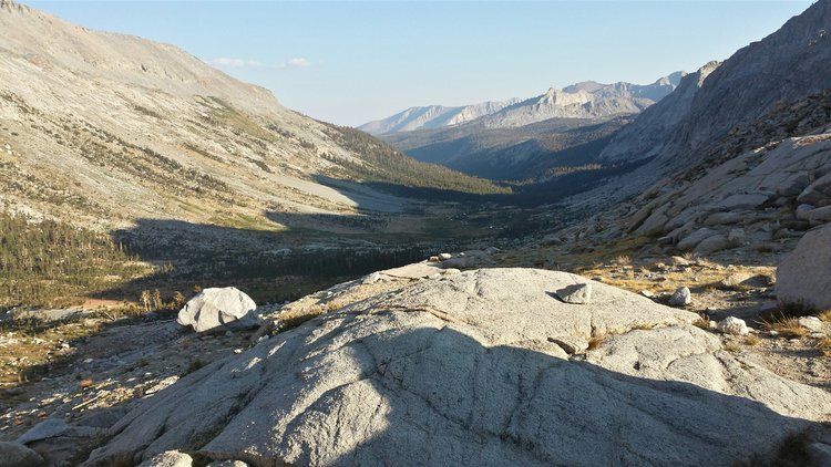 The Big Arroyo From Kaweah Gap