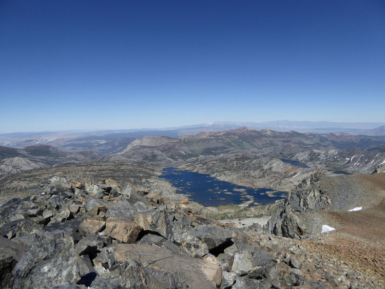 Thousand island lake from davis