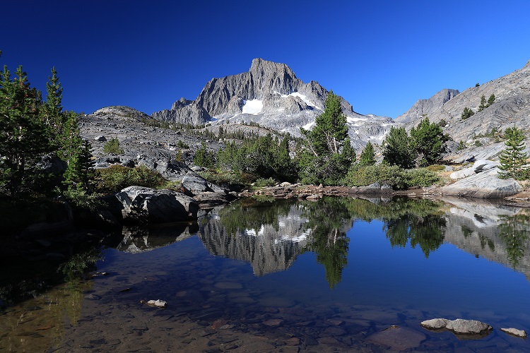 First Views of Banner Peak