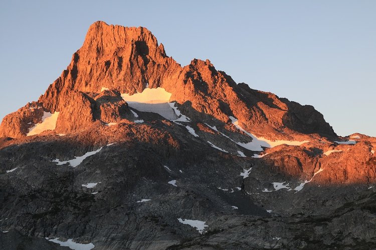 Alpenglow over Banner Peak