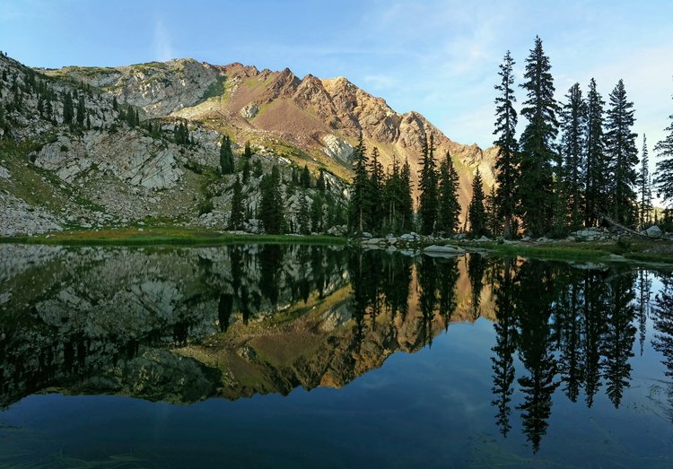 Silver Glance Lake looking the opposite direction as the pic in my earlier post