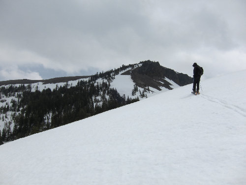 Tower peak from turn around point