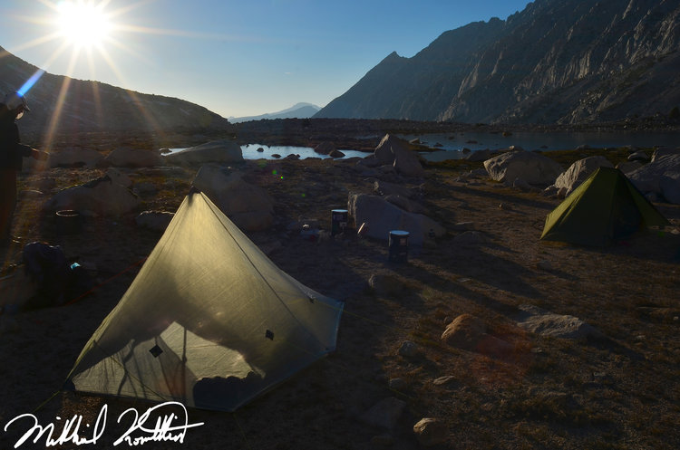 Upper Mills Creek Lake Camp