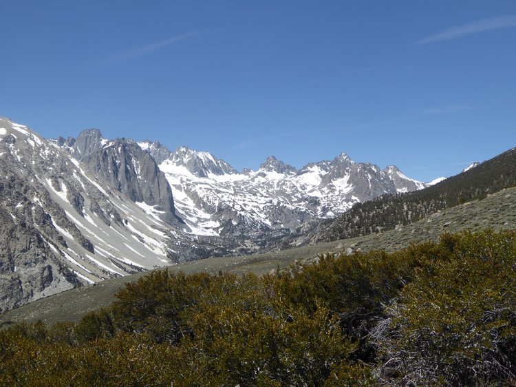 North Palisade and Palisade Glacier