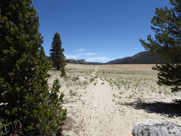 Turn to Trail Pass coming into view