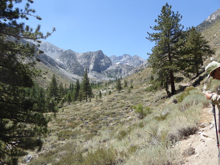 It gets pretty hot through here during a mid-day summer hike!