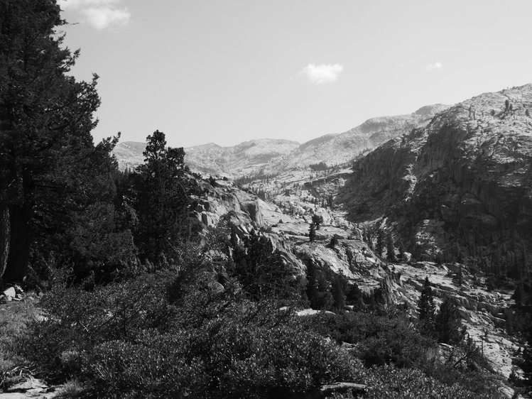 Summit Creek drainage above reservoir