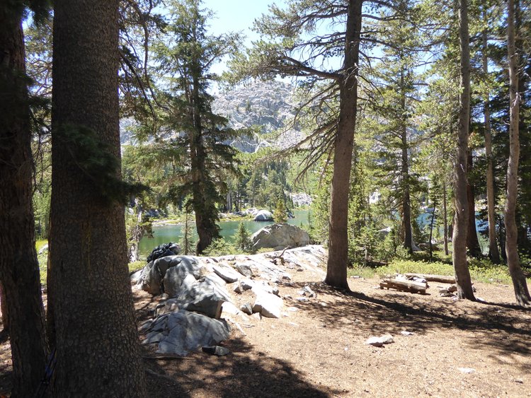 Campsite at Cinko Lake