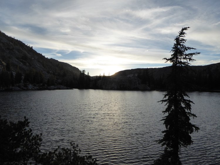 Evening at Cinko Lake