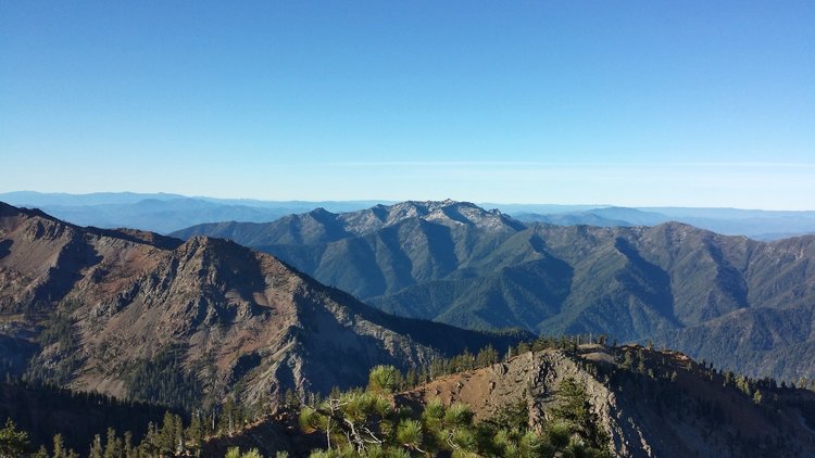 Looking West from Siligo Peak