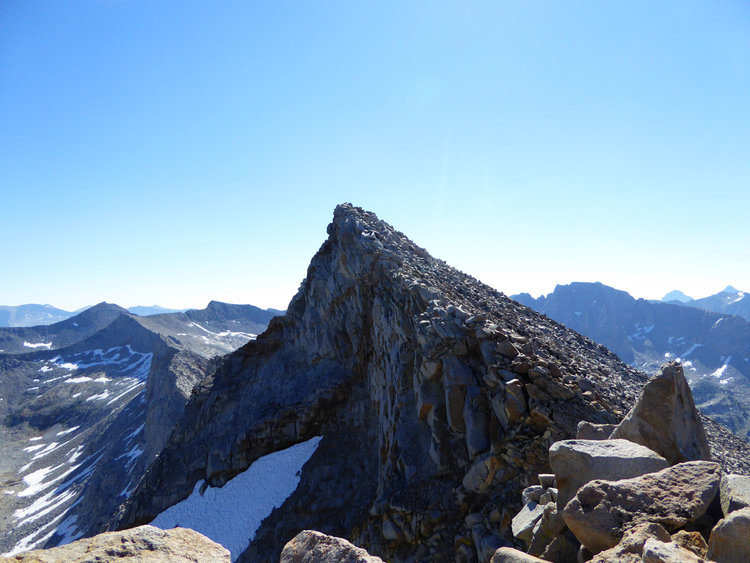 florence peak from peaklet before