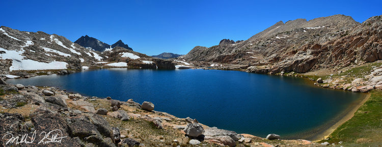 My favorite lake in the basin. That impossible blue with the green shoreline is futile to describe to anyone that hasn't been there.