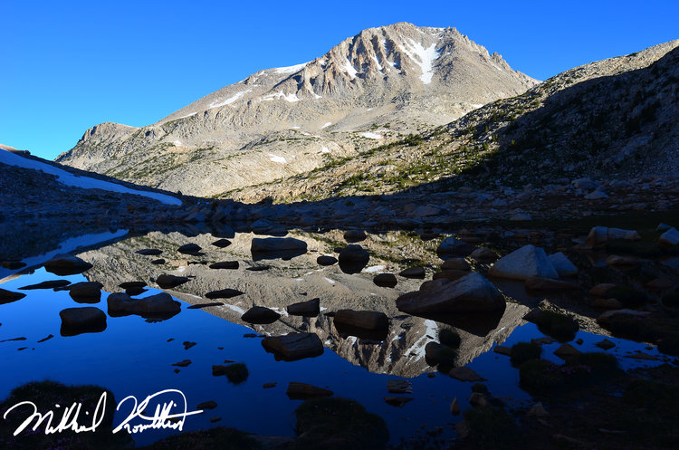Early morning light on Brown Bear Lake.