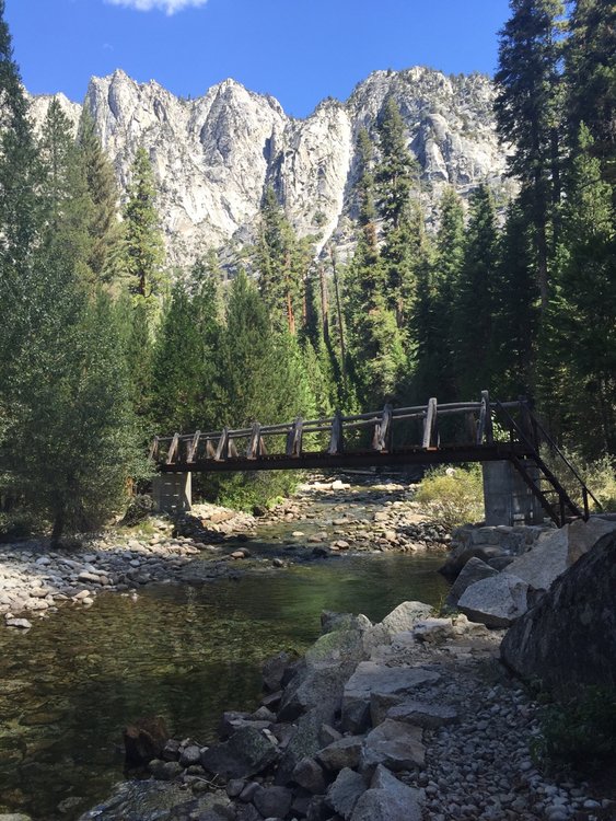 Bridge over South Fork of Kings River, Upper Paradise