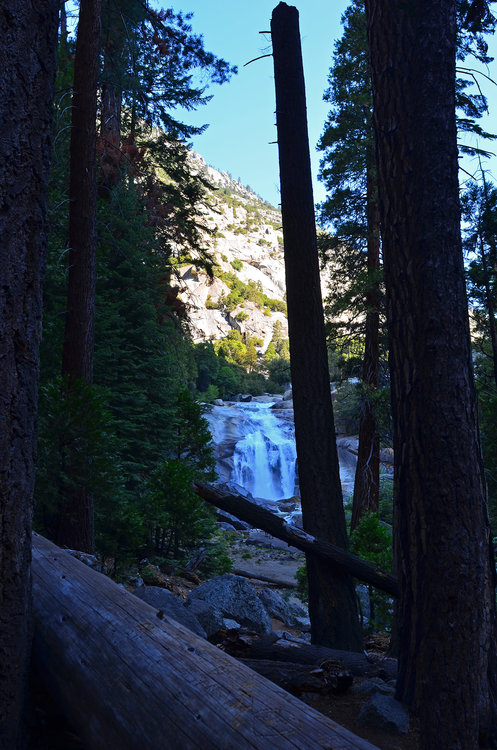 Ah... Mist Falls. Would love to see it during peak run off. Saw a rattlesnake just a couple yards from here.