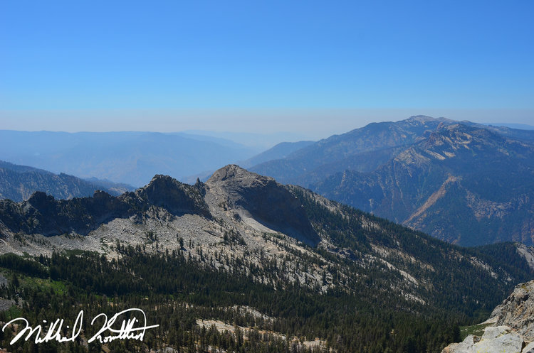 Looking down toward the Gorge of Despair. Great name am I right? Very enticing isn't it? haha