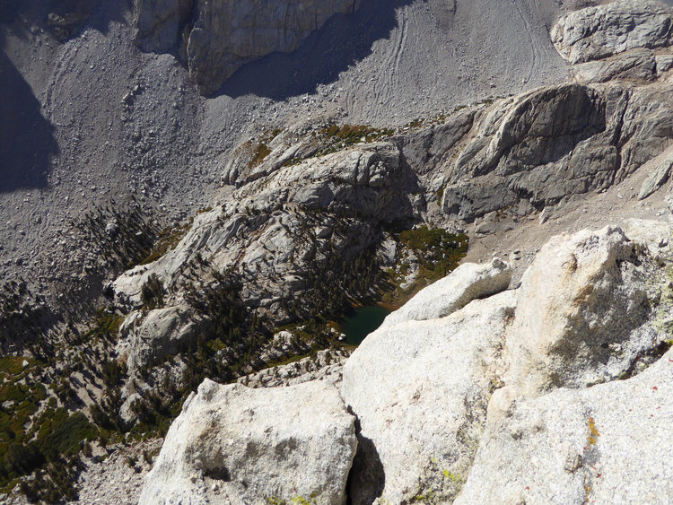Down to Mirror lake
