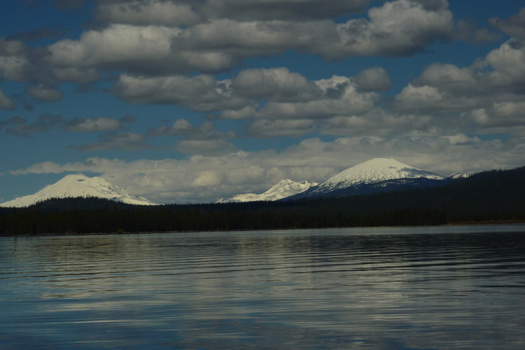South Sister, Broken Top, Mount Bachelor